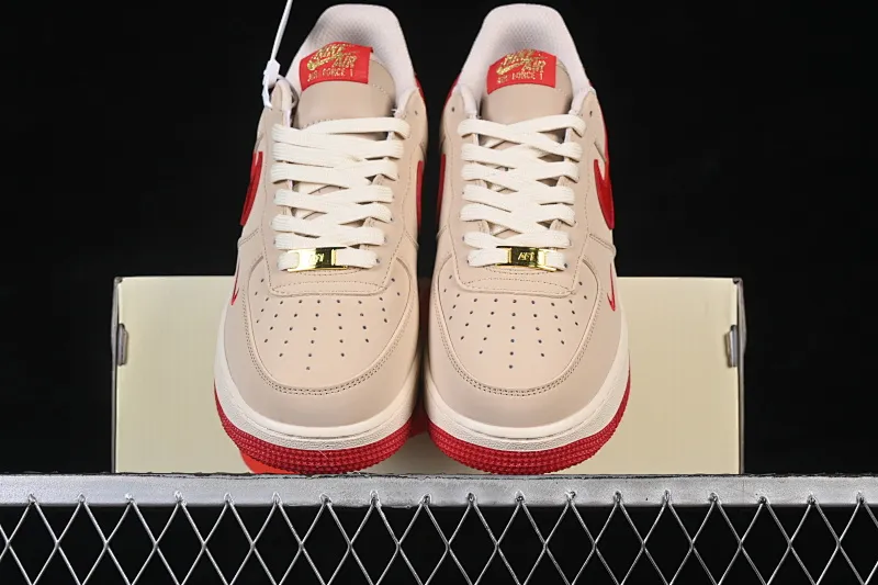 All categories Nk Air Force 1 Air Force series Nk Air Force 1 Low Air Force low top Nike Air Force 1'07 Low Beige cinnabar Air Force 1 low top casual sneakers NH0601-526